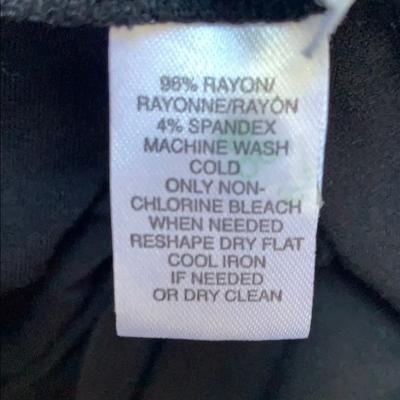 Loft Black Tall Ruffle Cold Shoulder Dress S - Picture 7 of 7